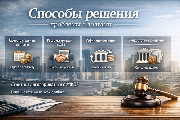 Способы погашения долгов: с чего начать