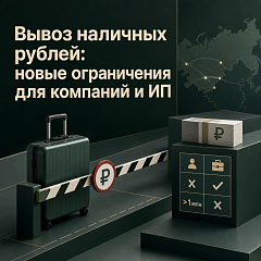 Вывоз наличных рублей: новые ограничения для компаний и ИП